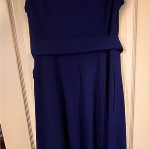 Calvin Klein Royal Blue Midi Dress